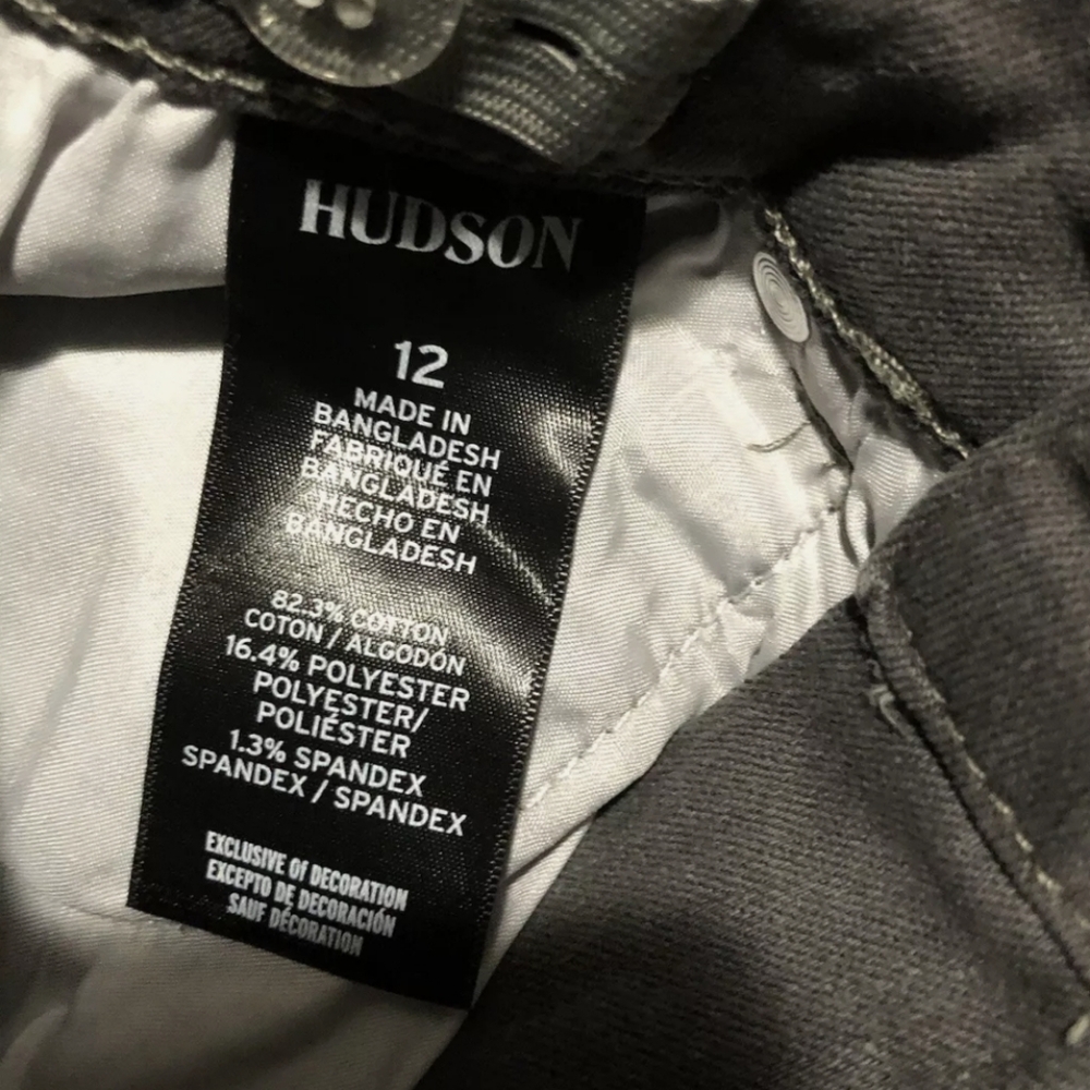 NWT Girl's Hudson Splice Flare Distressed Jeans - Picture 6 of 10